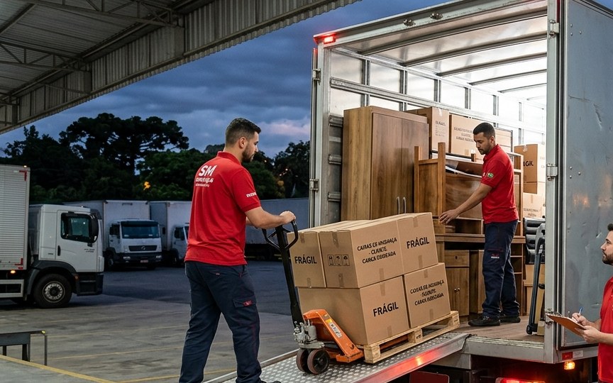 Carga Dedicada e Fracionada - SM Mudanças